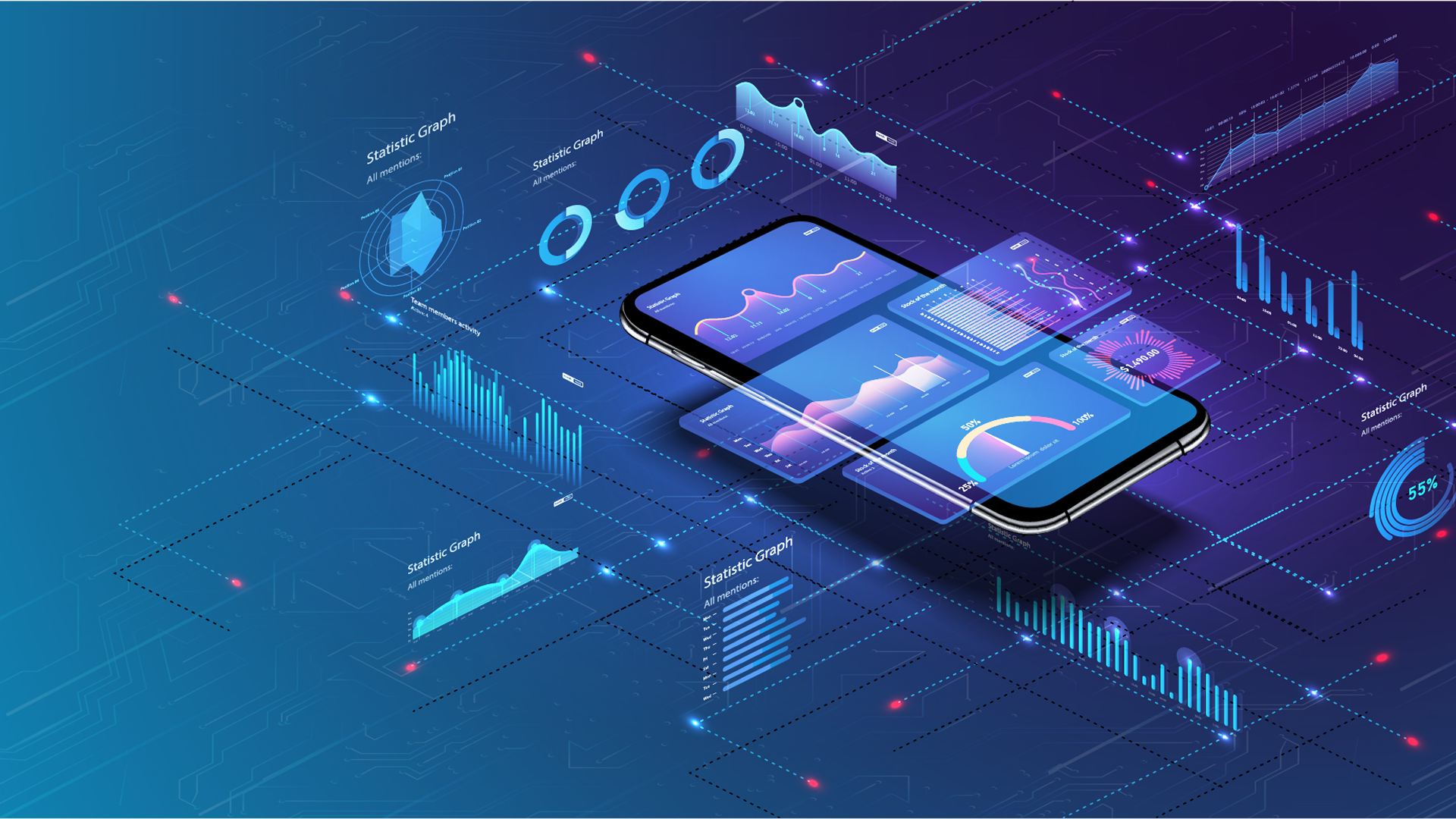 Hero banner background