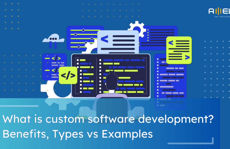 What is custom software development?